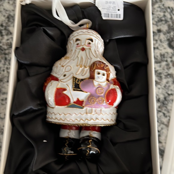 Trimsetter by Dillards Holiday Nib Trimsetter Santa Ornament Poshmark